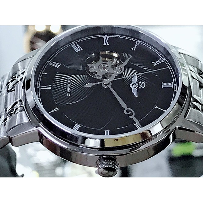 Đồng hồ nam SRWATCH Automatic Open Heart SG8875.1101 Mặt Kính Sapphire Chống Trầy Ch