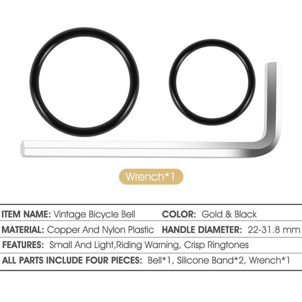 Danilo Còi Xe Đạp Cổ Điển Âm Thanh Lớn Chất Lượng Cao