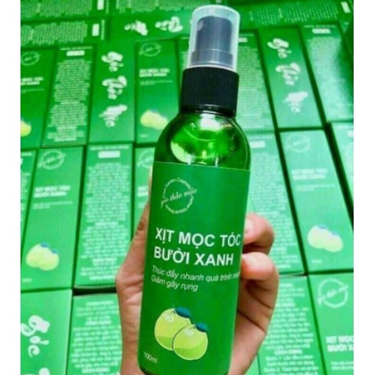 xịt bưởi moc tóc da xanh 9k