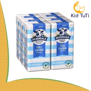 Sữa tươi devondale nguyên kem 200ml date 3/2024