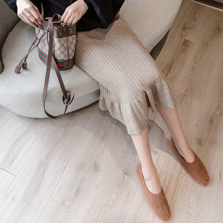 [SẴN HÀNG] Váy len đuôi cá dày dặn dài 60cm, 70cm | BigBuy360 - bigbuy360.vn