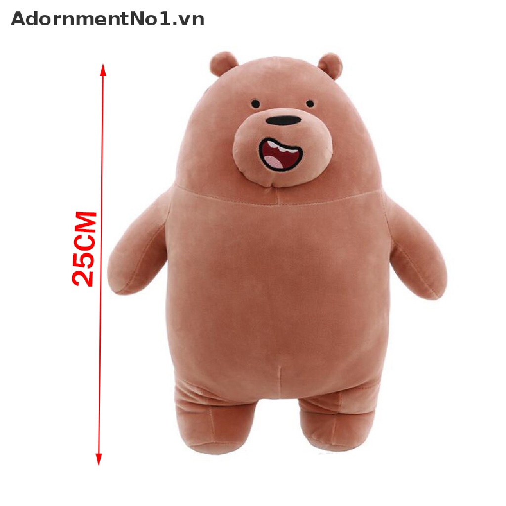 Gấu Nhồi Bông Mềm Mại Kích Thước 9inch  we bare BEARS  AdornmentNo1]