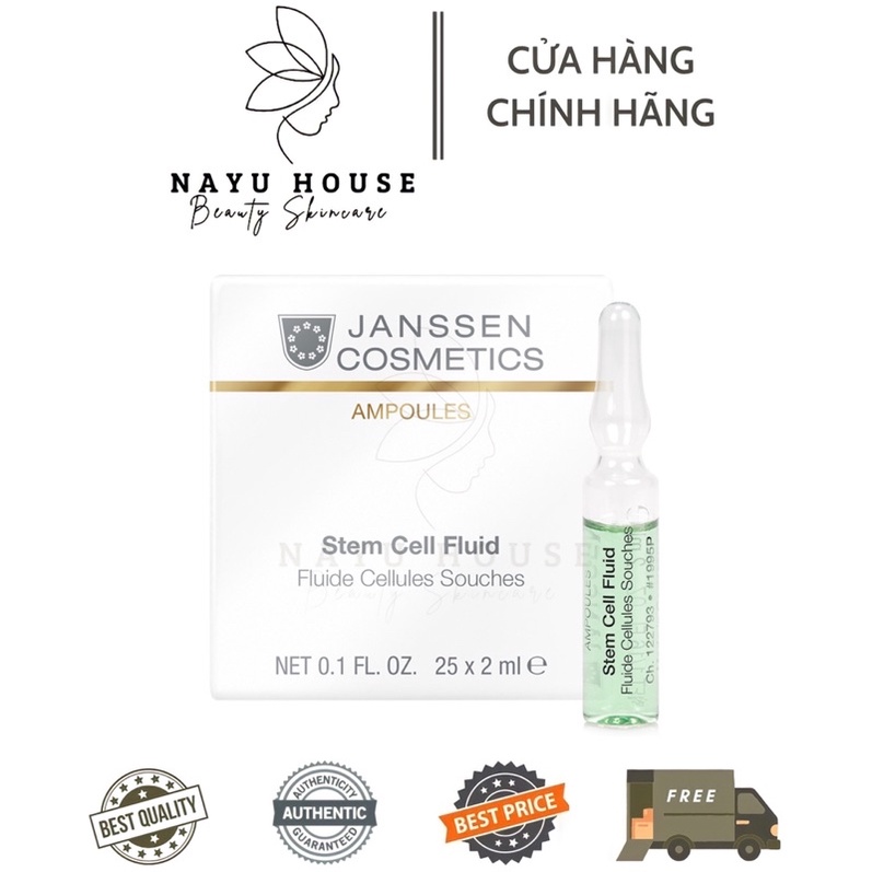 TẾ BÀO GỐC TÁI TẠO VÀ PHỤC HỒI DA JANSSEN COSMETICS STEM CELL FLUID