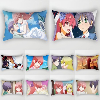 Vỏ gối in họa tiết hoạt hình Tonikaku Kawaii Vui vui nhộn kích thước 30x50cm