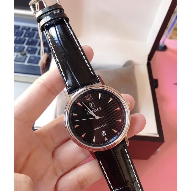 Đồng hồ đeo tay Citole dành cho nam ct5037td mặt size 40 mm chống nước