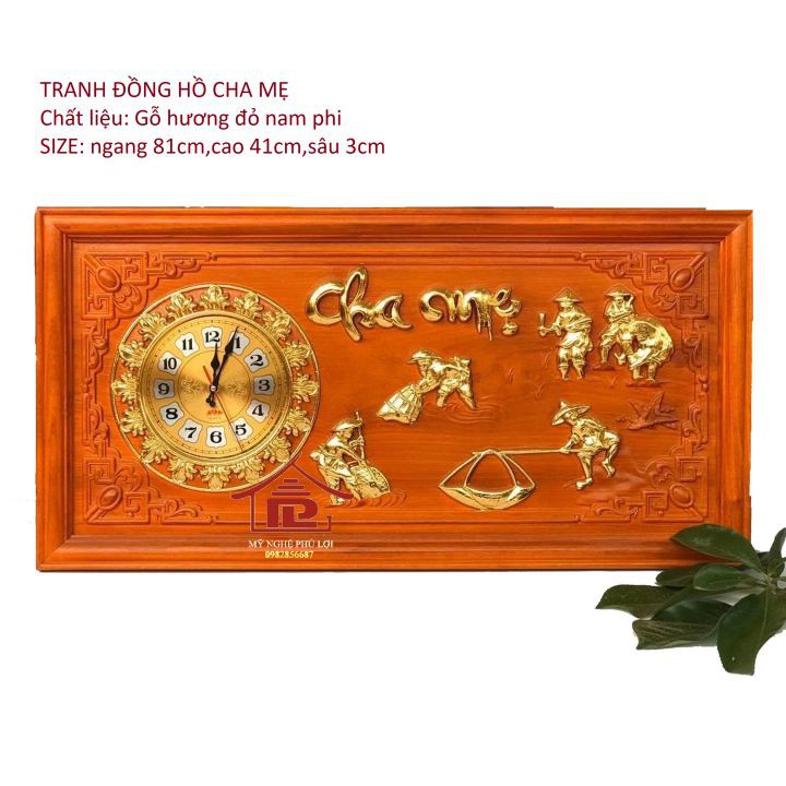 Đồng hồ treo tường Cha mẹ