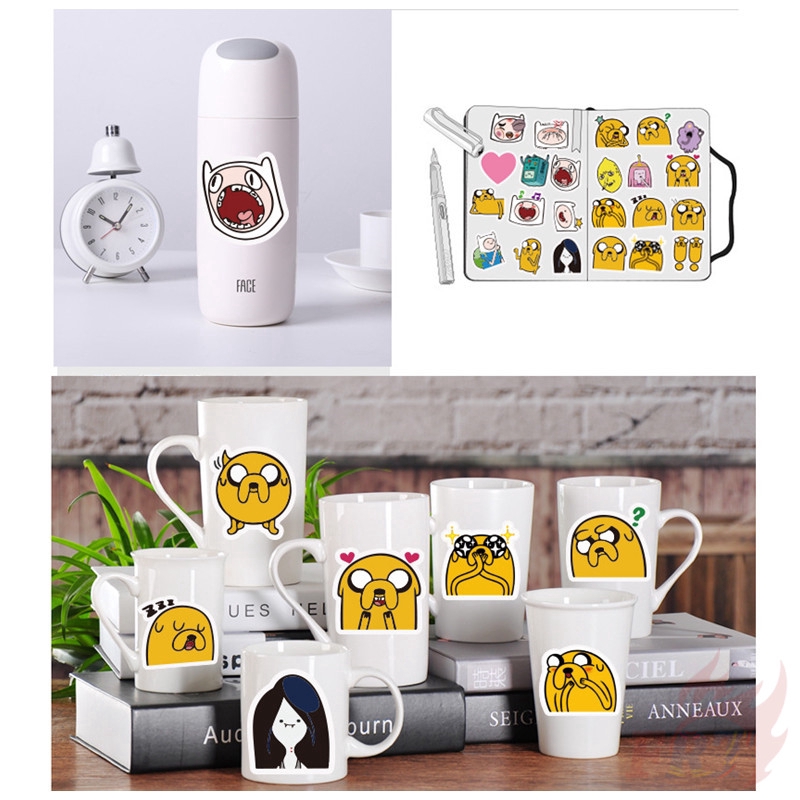 ❉ Adventure Time Stickers ❉ 40Pcs/Set DIY Decals Stickers for Album Diary Laptop Scrapbooks Skateboard