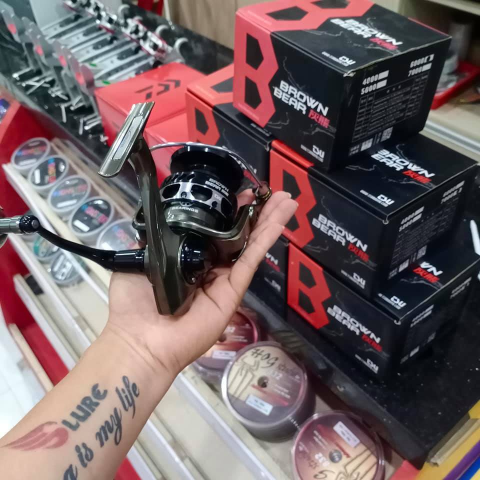 Máy câu cá Brown Bear, chất lượng cao, câu lure ghềnh,  câu jig đều tốt