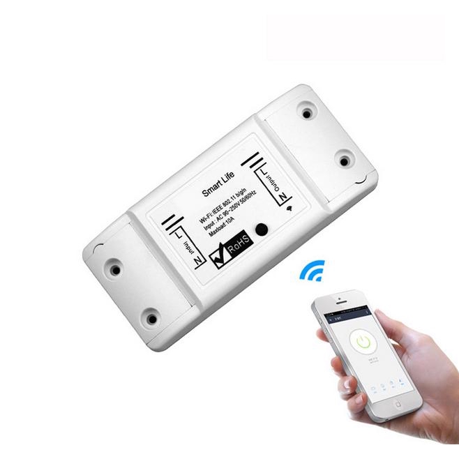 [BẢN TIẾNG VIỆT,có hướng dẫn sử dụng]Công tắc wifi Smart life 10A/220V, công tắc điều khiển t