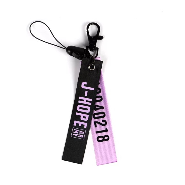 Nametag BTS Strap BTS (móc treo điện thoại)