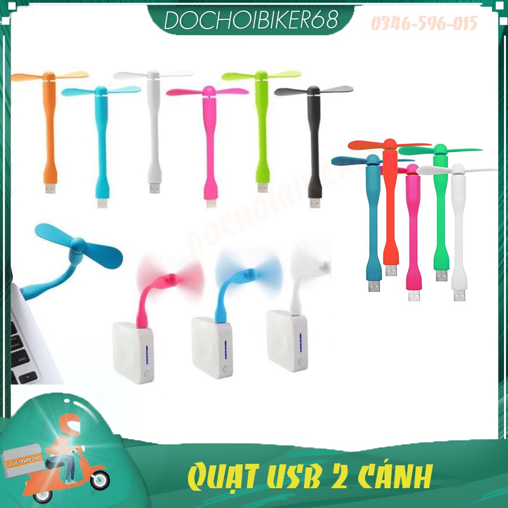 ⚡️Rẻ⚡️ 🏅🏅 Quạt USB 2 cánh Mini tiện ích