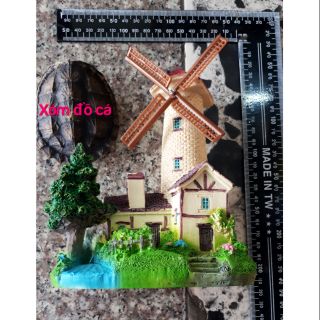 Trang Trí Hồ Cá, Hòn Non Bộ. Cối Xay Gió 01