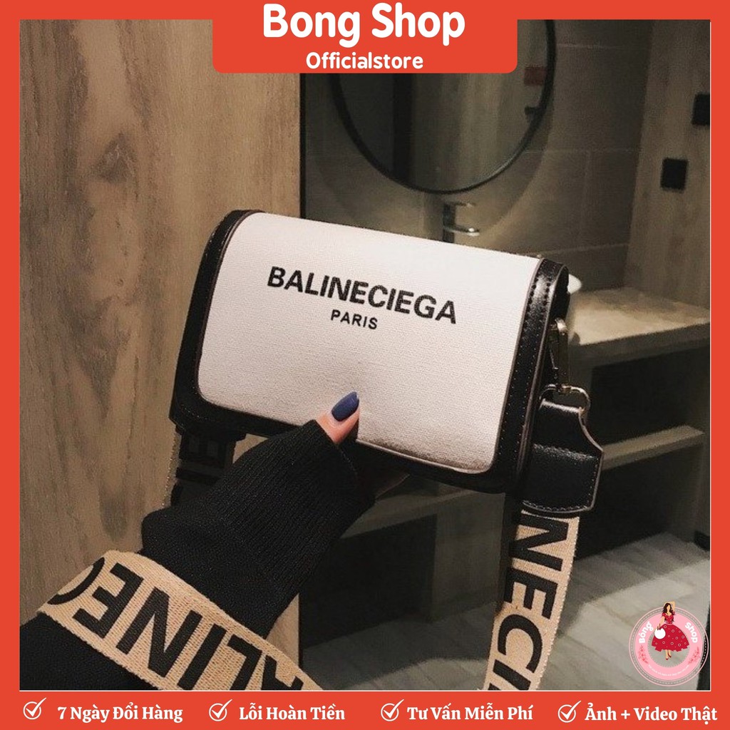 Túi xách nữ đeo chéo BALINECIEGA giá rẻ đẹp Size 18 thời trang Hàn Quốc Bông Shop TX009