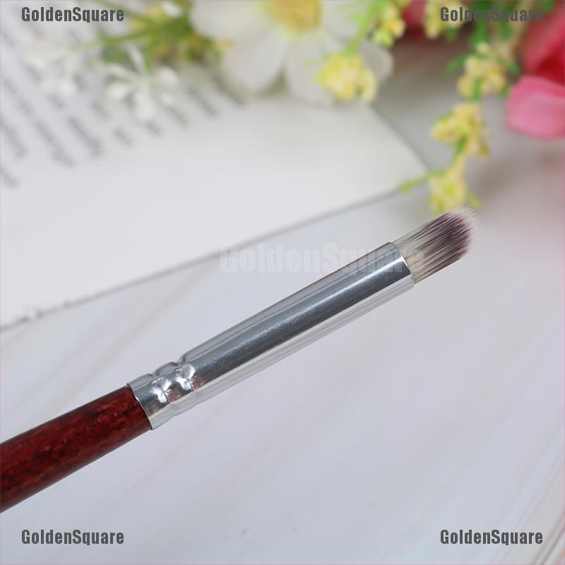 Cọ Sơn Móng Gel UV Tay Cầm Bằng Gỗ Màu Gradient