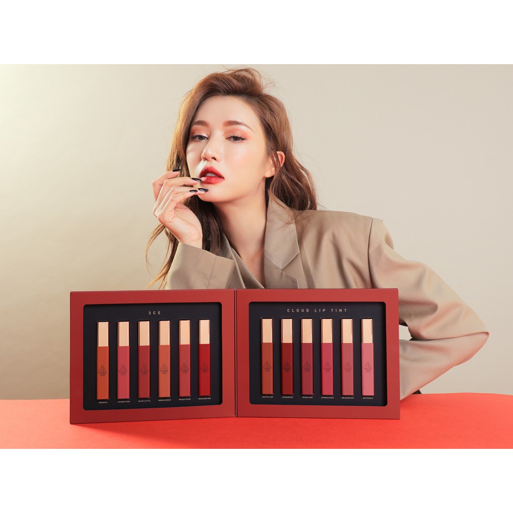 Son kem 3CE Cloud Lip Tint 2020 Full box | BigBuy360 - bigbuy360.vn
