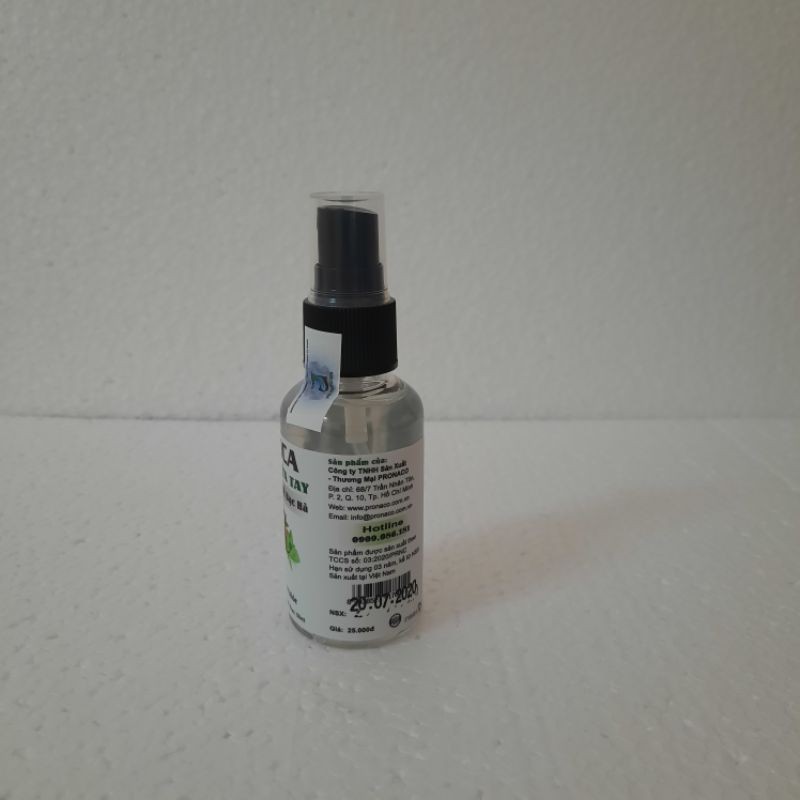 Nước rửa tay khô - xịt khử khuẩn PROCA tinh dầu quế bạc hà 50ml | BigBuy360 - bigbuy360.vn