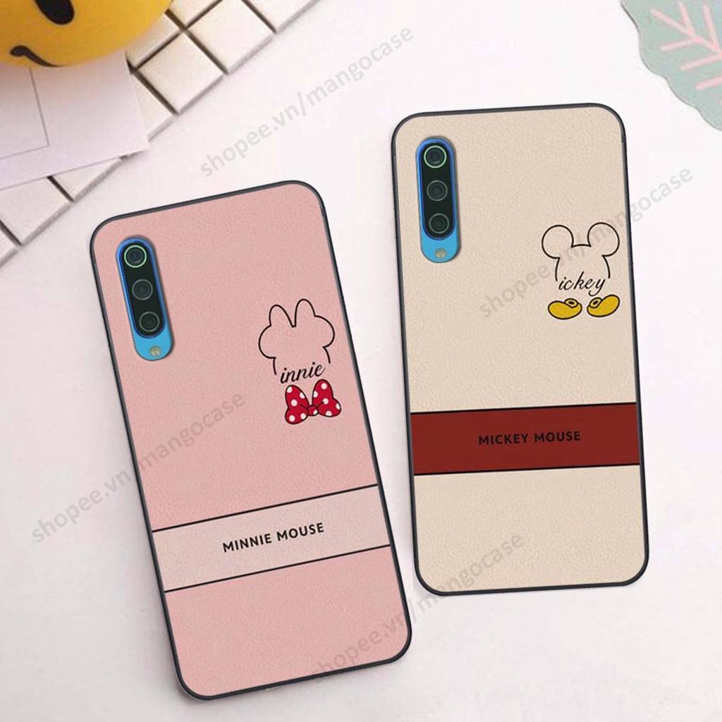 Ốp lưng Xiaomi Mi 9 SE in hình happy nice, bé gấu đáng yêu