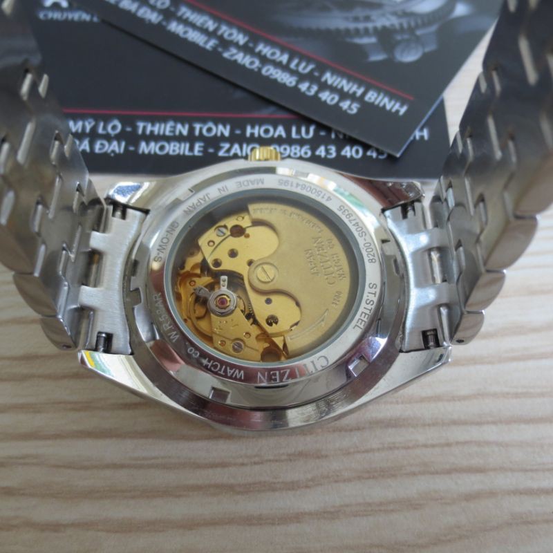 Đồng hồ cơ nam Citizen Automatic - Tự động nạp cót
