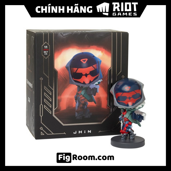 Mô hình LoL Jhin Siêu Phẩm 7cm mini  - Figure LMHT Liên Minh Huyền Thoại