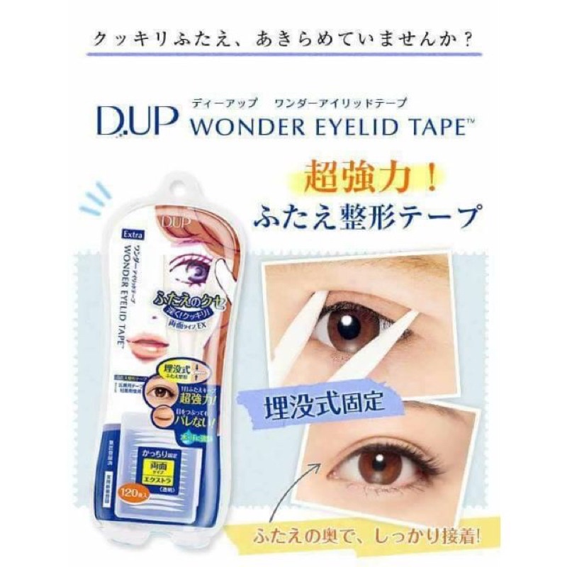 MIẾNG DÁN KÍCH MÍ TÀNG HÌNH NHẬT BẢN DUP WONDER EYELID TAPE