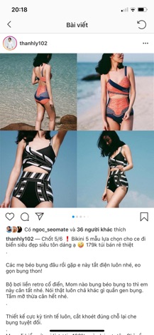 Bộ bikini( khách note tên ig)