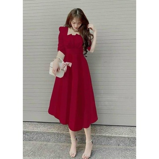 ĐẦM THIẾT KẾ CỔ VUÔNG BIGSIZE