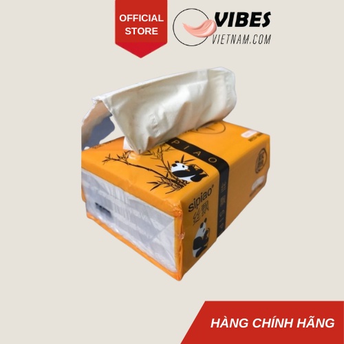Khăn giấy ăn gấu trúc siêu dai 1 gói Sipiao 6021 - vibesvietnam