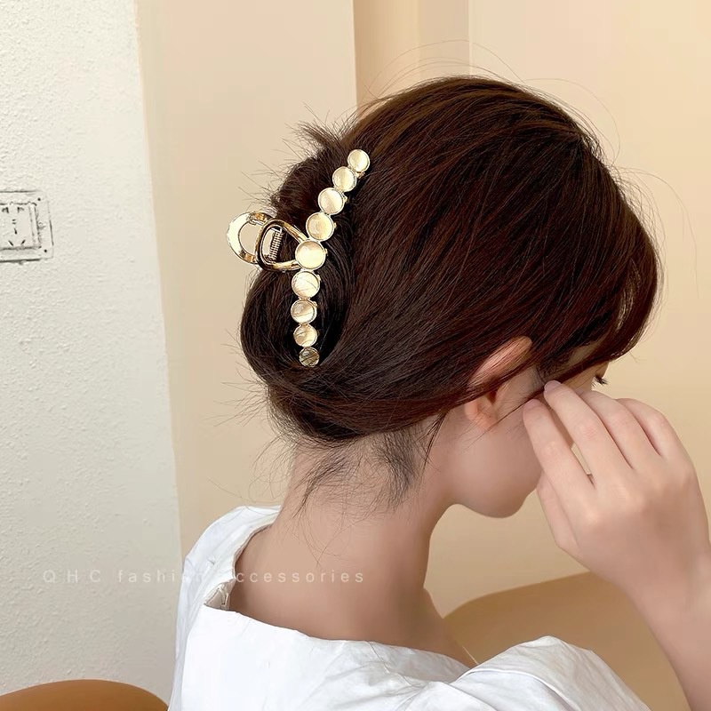 Kẹp Tóc Đính Đá Và Ngọc Trai Thời Trang Hàn Quốc