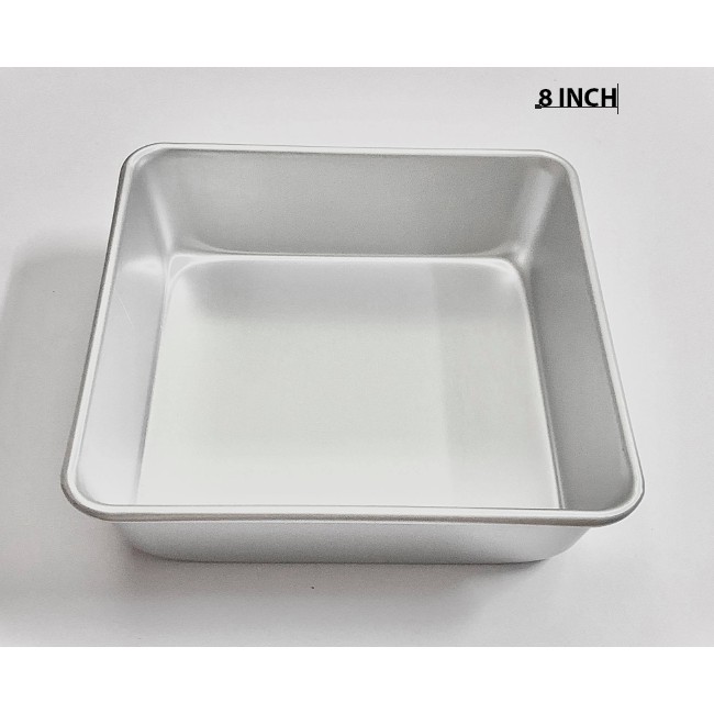 Khuôn nướng bánh 4 inch 6 inch 8 inch hợp kim nhôm vuông