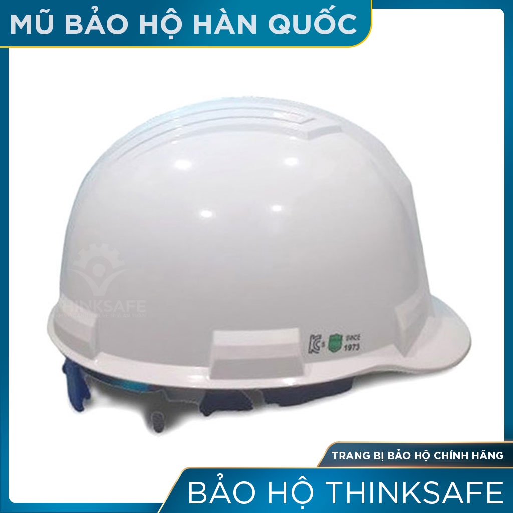 Nón bảo hộ KUKJE IV sử dụng nhựa ABS cao cấp có mút xốp cách nhiệt, Mũ bảo hộ lao động Hàn Quốc - Bảo Hộ Thinksafe