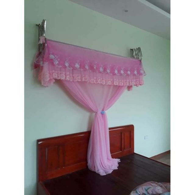 màn khung xếp mùng gấp gọn  tiện dụng (cả bộ khung xếp inox loại1+màn tuyn lạnh cao cấp)