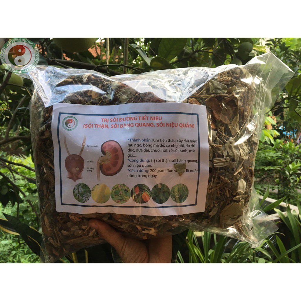 1Kg Lá Sỏi Thận, Sỏi Mật Giúp Thanh Nhiệt - Trừ Thấp - Lợi Tiểu