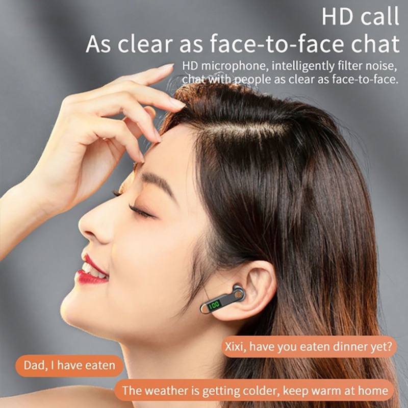 Tai Nghe H01 Bluetooth Một Bên Sức Chứa Lớn Phong Cách Doanh Nhân Mới