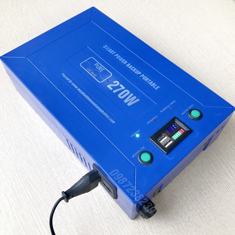 Máy phát điện năng lượng mặt trời Power Backup 220V 270W
