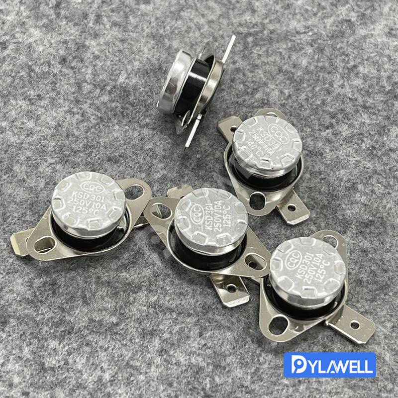 Set 2 Công Tắc Điều Khiển Nhiệt Độ 45c 35c 50c 85c 90c 40c 100c no ksd301