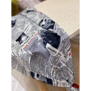 Vải lụa satin chéo chữ