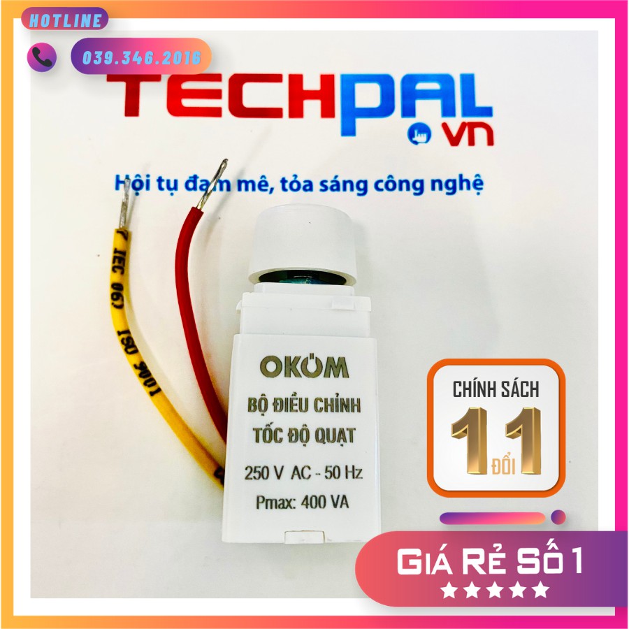 Chiết áp Quạt - Đèn | Bộ điều chỉnh tốc độ quạt | Bộ điều chỉnh độ sáng đèn