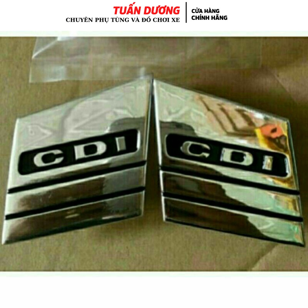 CDI dải yếm xe bửng xe dream hàng loại đẹp - tem CDI gắn cao su yếm dream
