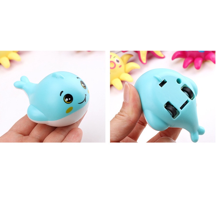 Đồ Chơi Xe Kéo Lưng / Xe Hơi Hình Cá Mập Trắng / Bạch Tuộc / Cá Voi Dễ Thương Cho Bé