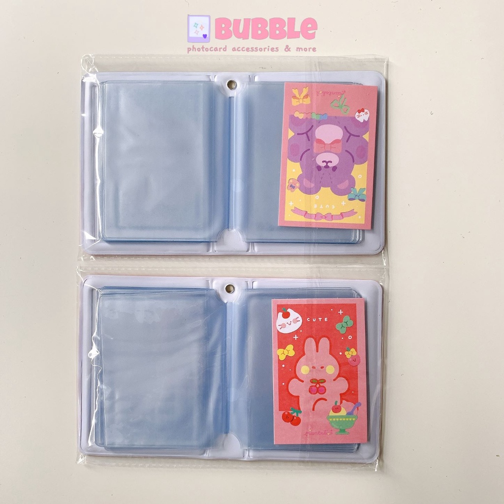 Collect book Hàn tim radiant album ảnh loang màu tím hồng sổ ảnh sổ đựng card binder để photocard thẻ bài Kpop Anime