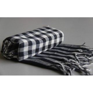 KHĂN RẰN CAO CẤP MÀU ĐEN TRẮNG