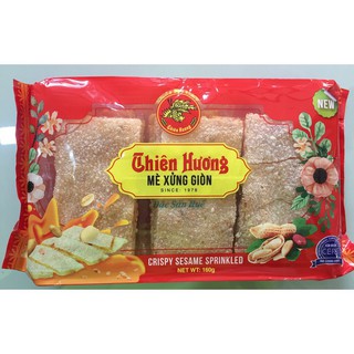 Mè xửng Thiên Hương giòn túi màu 160gr (giòn màu)