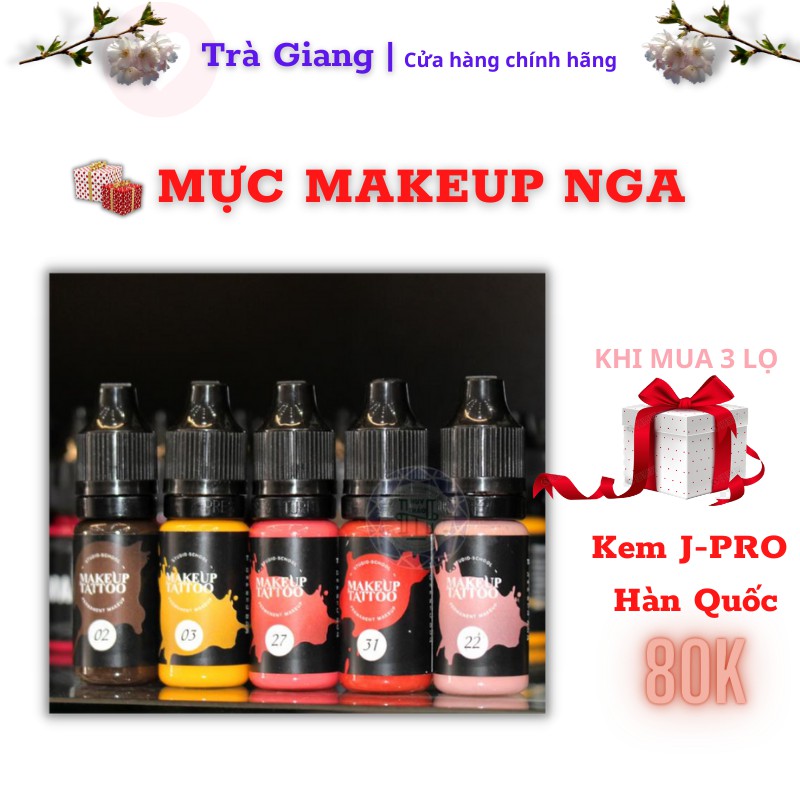 MỰC MAKEUP CHÍNH HÃNG NGA