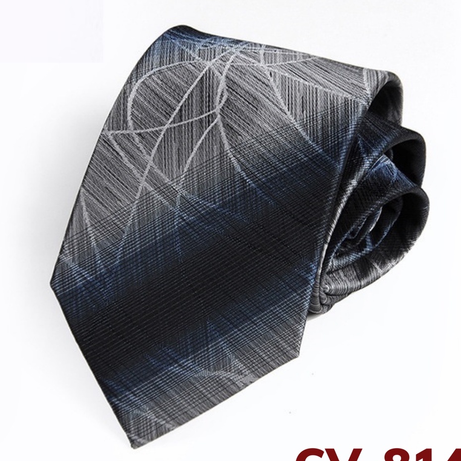 Cà vạt Nam bản to 8cm phong cách lịch sự, chững chạc phù hợp công sở, chú rể, dự tiệc, cravat nam cao cấp