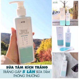 Sữa tắm trắng da Genie Premium tone up body wash