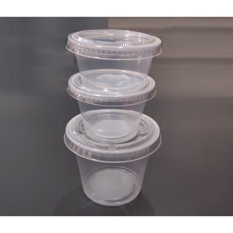 100 Hũ nước sốt 2oz - Hũ nước chấm kèm nắp
