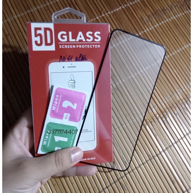 Kính cường lực 5D xịn Xiaomi Mi 11, Mi 10S, Mi 11 Ultra Full keo màn hình váy cạnh siêu cứng