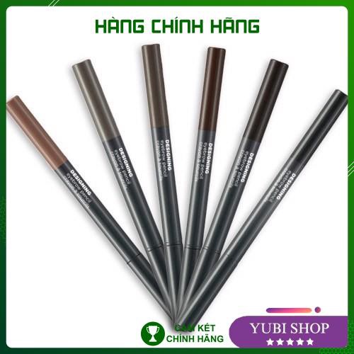 [HÀNG AUTH] CHÌ KẺ MÀY THE FACE SHOP - Chì Kẻ Mày 2 Đầu The Face Shop Designing Eyebrow Pencil - Auth