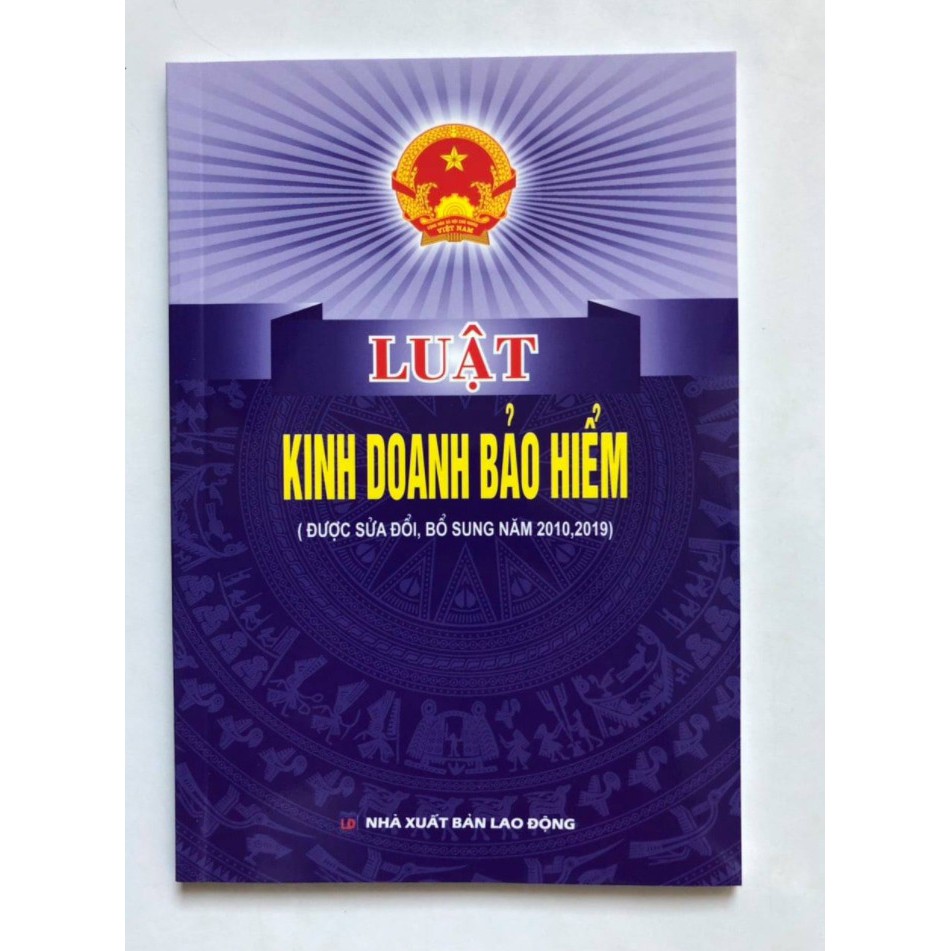 Sách Luật - Luật Kinh Doanh Bảo Hiểm