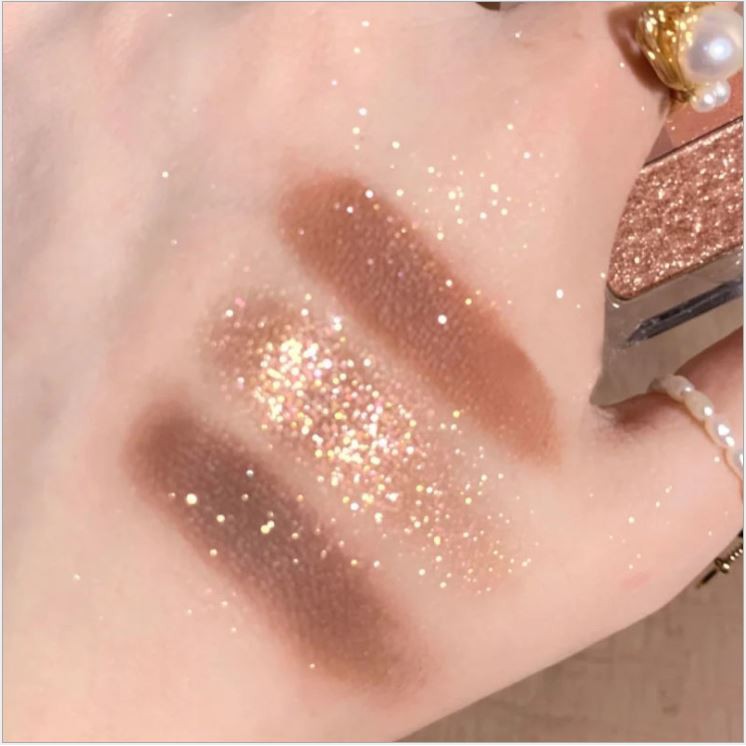 Phấn mắt Pink Sand, bảng mắt nhũ 24 ô nội địa trung trang điểm tông cam hồng makeup colourpop C45 - Sammi Beauty